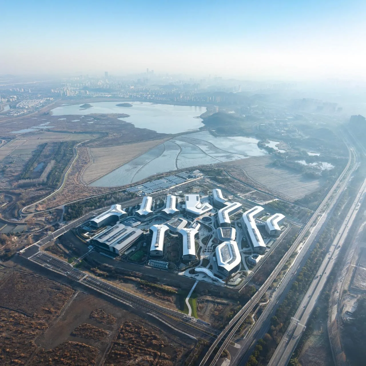 BIM Architecture | Alibaba Damo Institute Nanhu Park/Aedas
