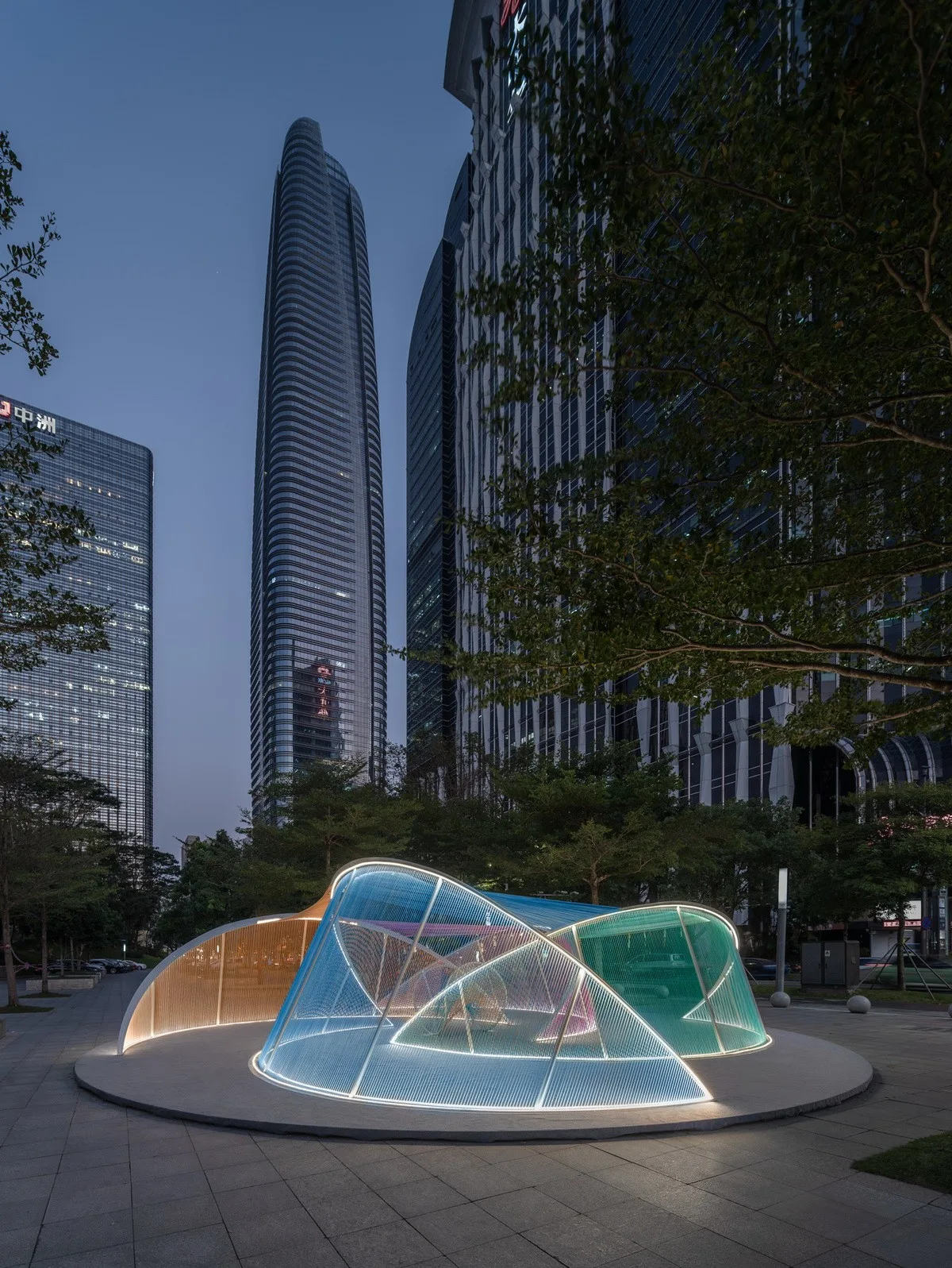 BIM Architecture | Shenzhen Light and Shadow Art Season - Yu/MARS Planet Architecture