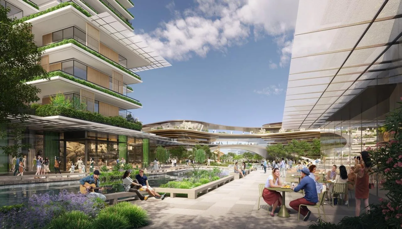 BIM Architecture | Water Town Community: Shanghai Xicen Science and Technology Innovation Center/Foster+Partners
