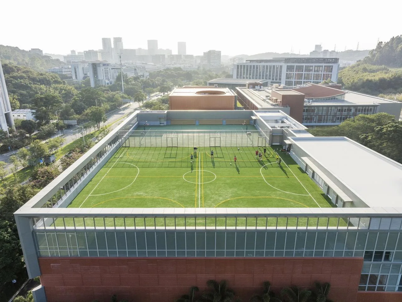 BIM Architecture | Guangzhou American Foreign Children's School Science City Campus/Perkins& Will