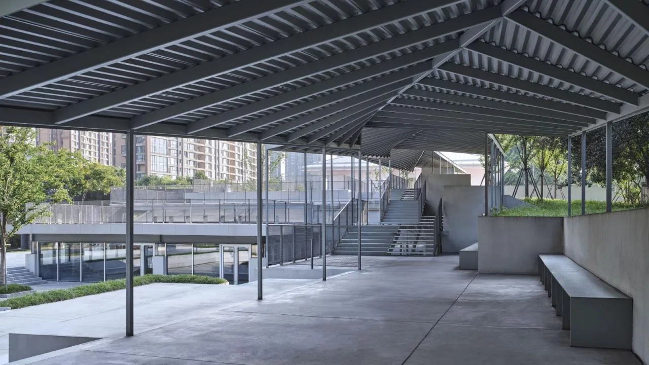 BIM Architecture | Hangzhou Binjiang Public Space · Jian Shi Yi and Ting Yun Yi/Tongji Original Design Studio