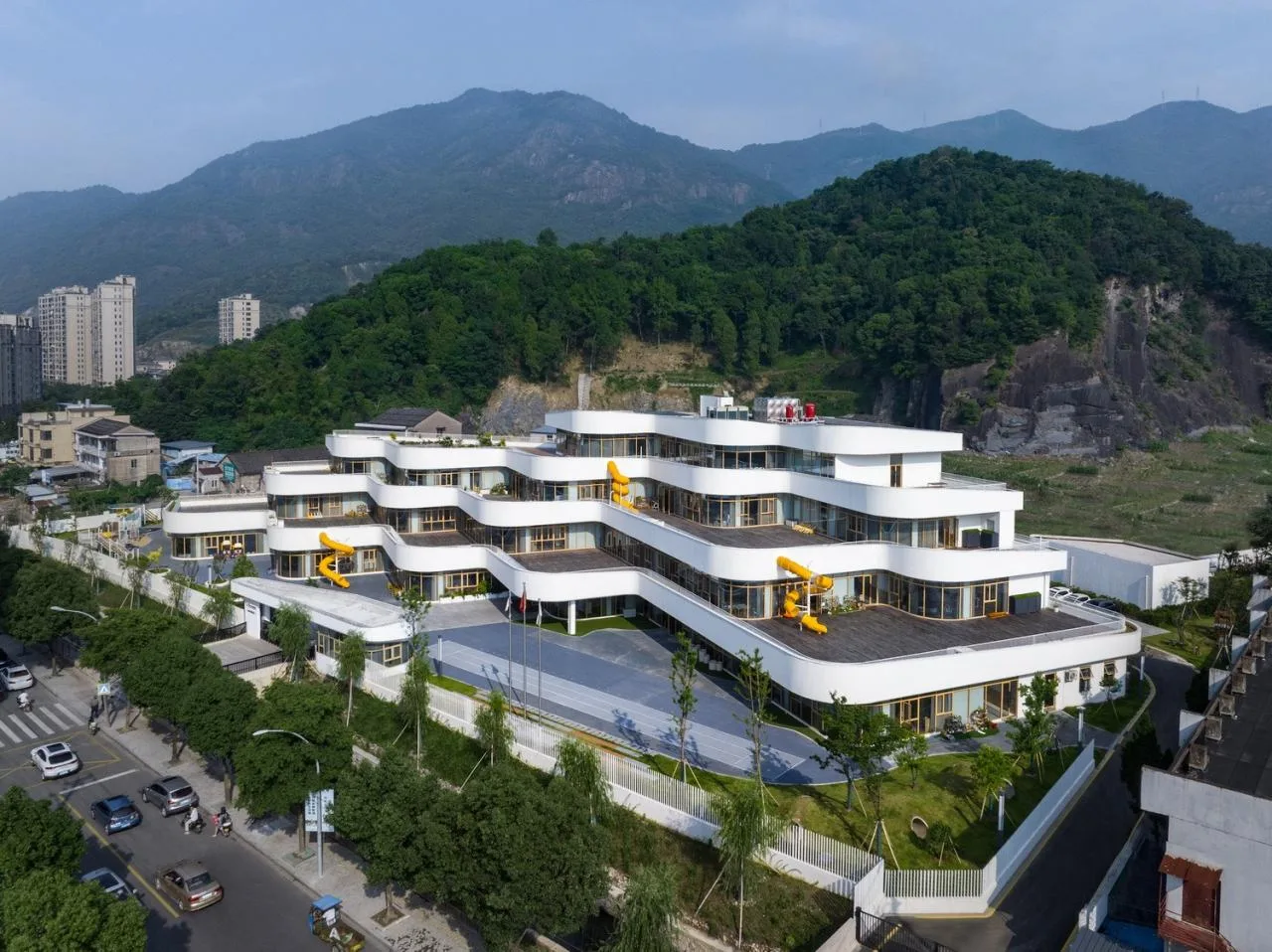 BIM Architecture | Linhai Xiecheng Kindergarten/Ren Tian Architecture Studio