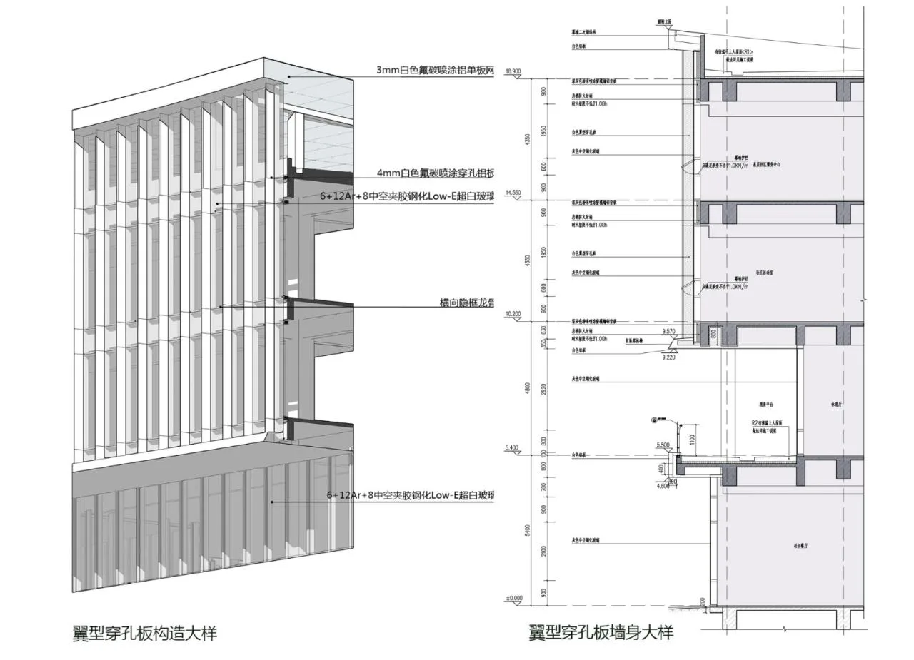 BIM Architecture | Wenzhou High tech Cultural Square/Tongji University Architectural Design and Research Institute - Detailed Structural Drawing