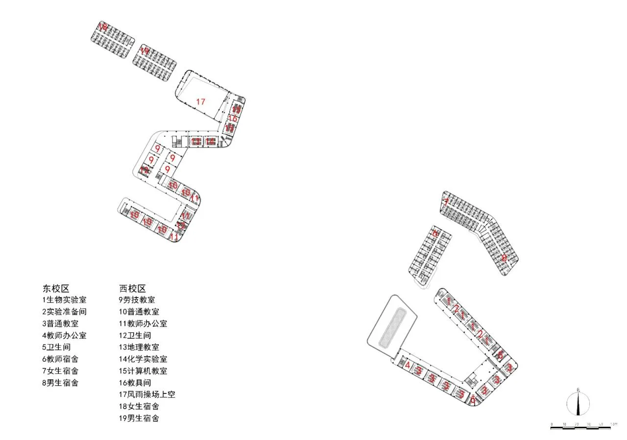 BIM Architecture | Gazing at Clouds by the Mountain: Design Record of Hongyu Middle School in Yuxi, Yunnan Province/Introduction to the Integration of Production and Education Research Center