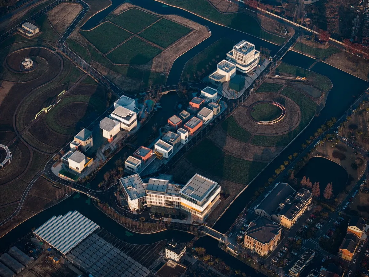 BIM Architecture | Haining Chang'an International Flower Industry Park/Forest Architecture+Park Architecture