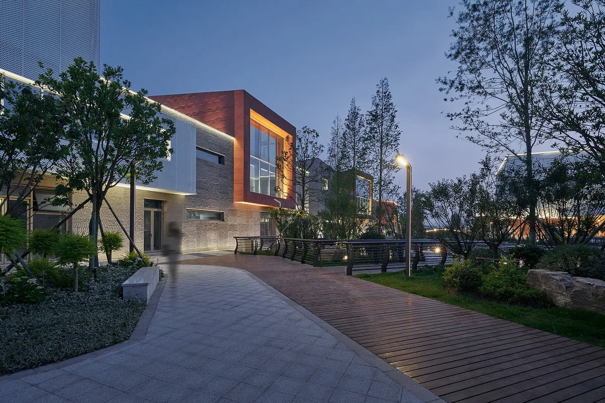 BIM Architecture | Haining Chang'an International Flower Industry Park/Forest Architecture+Park Architecture