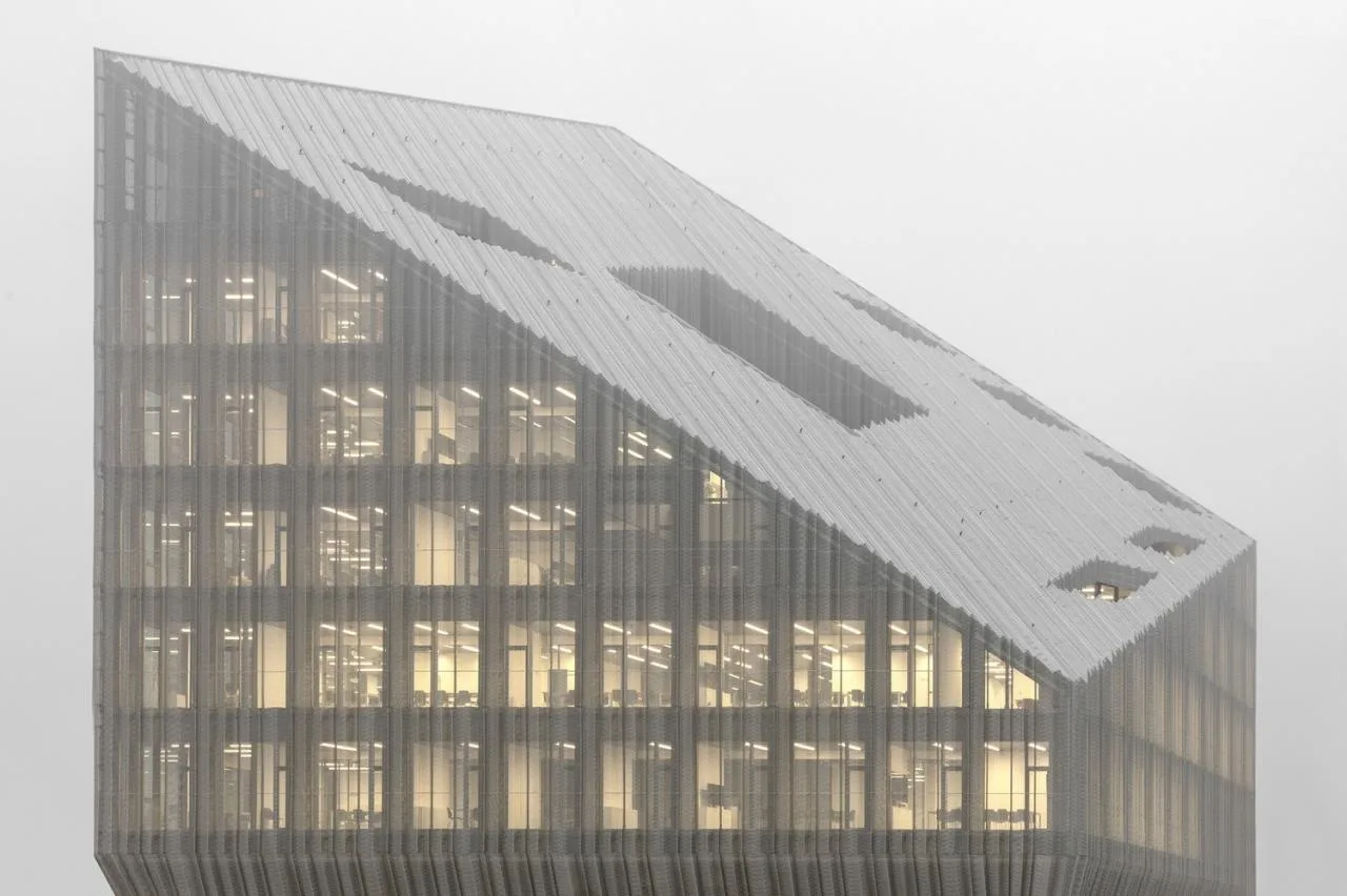 BIM Architecture | Second Exterior Wall, Bonfiglioli Headquarters/Peter Pichler Architecture