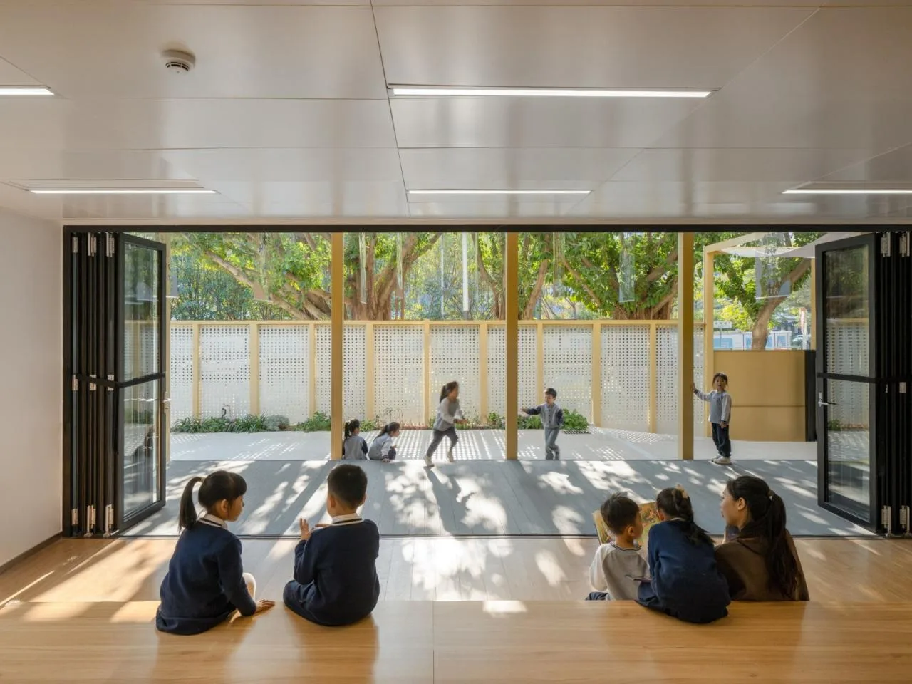 BIM Architecture | Xin'an Haibei Kindergarten Renovation/Shenzhen Diagonal Architectural Design