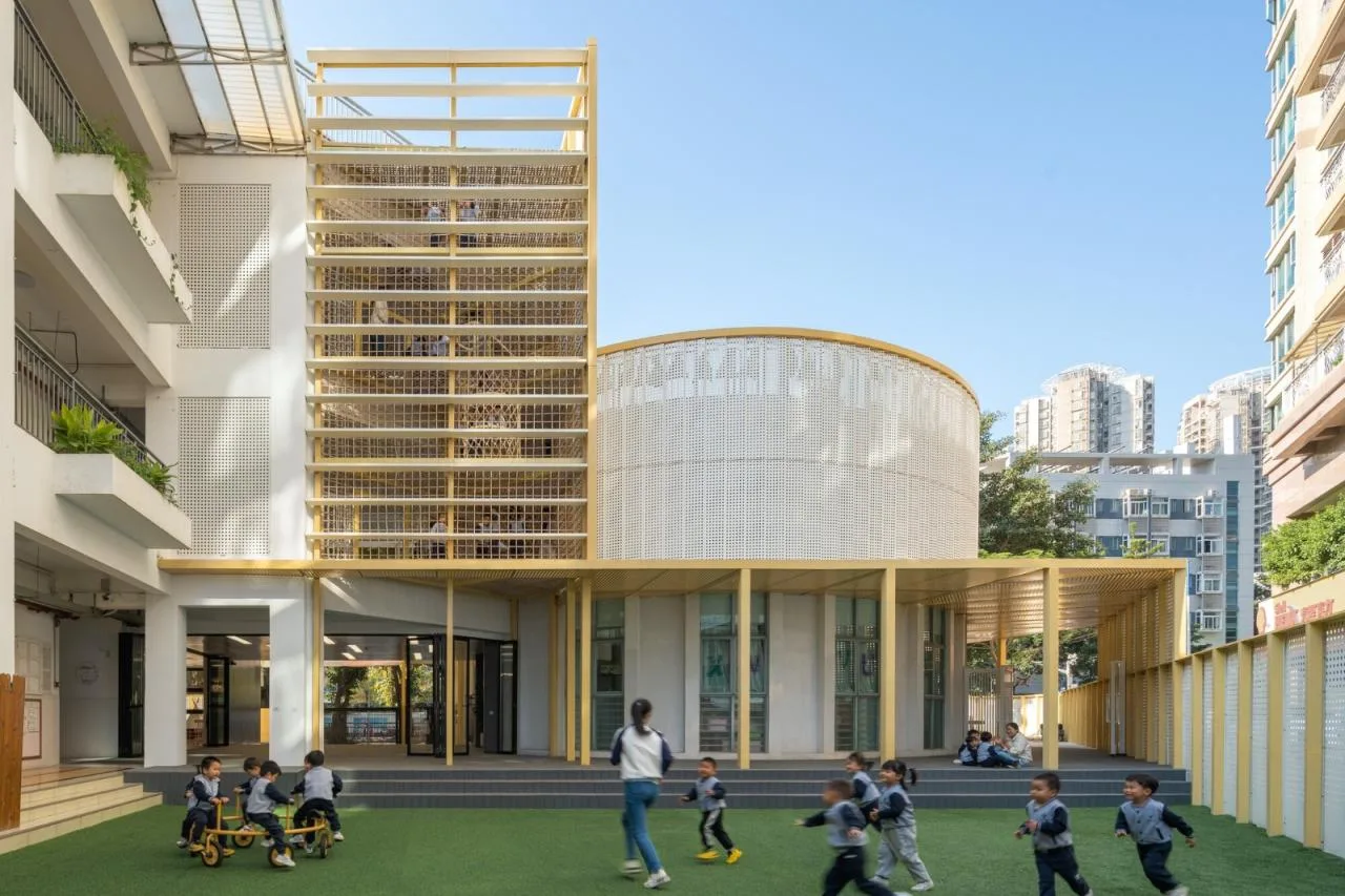 BIM Architecture | Xin'an Haibei Kindergarten Renovation/Shenzhen Diagonal Architectural Design