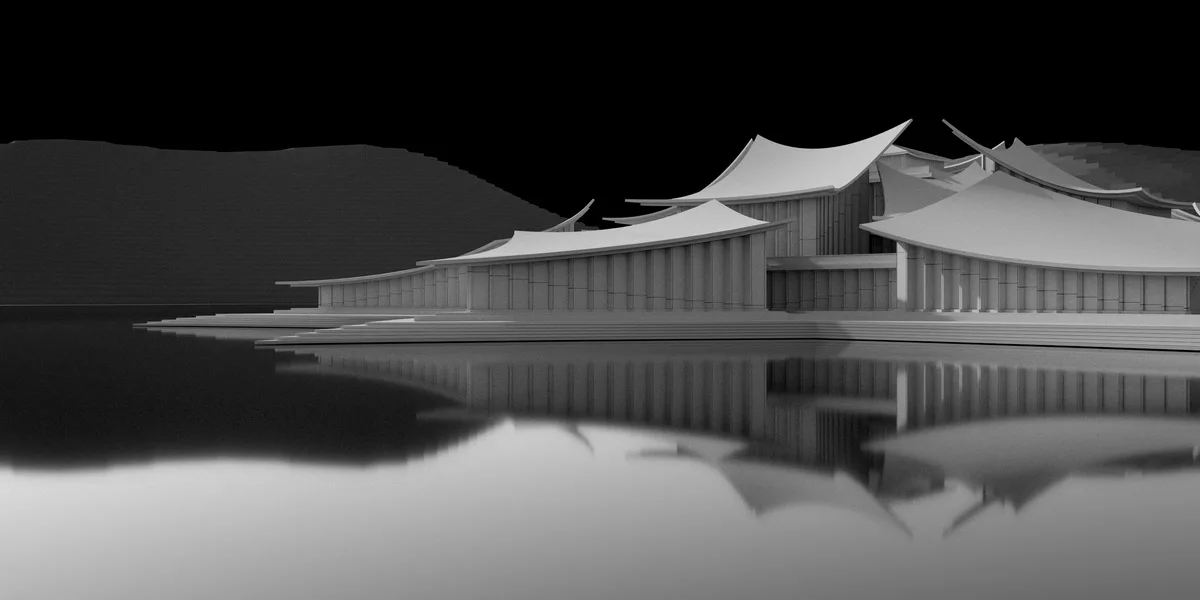 BIM Architecture | Tianfu Water Conference Center/MARS Studio Planet Architecture Firm