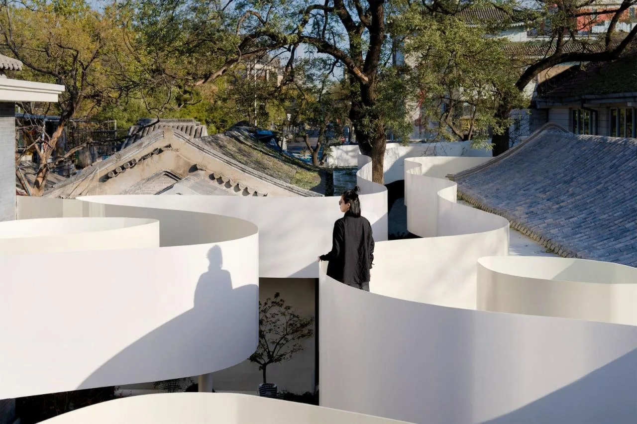 BIM Architecture | Courtyard 35- 'There is a Different Sky'/Wei/WAY Studio