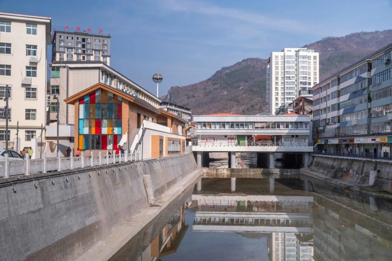 BIM Architecture | Renewal Design of Xinxinzi Bridge and Surrounding Commercial Street in Kang County/He Wei Studio of Sanwen Architecture