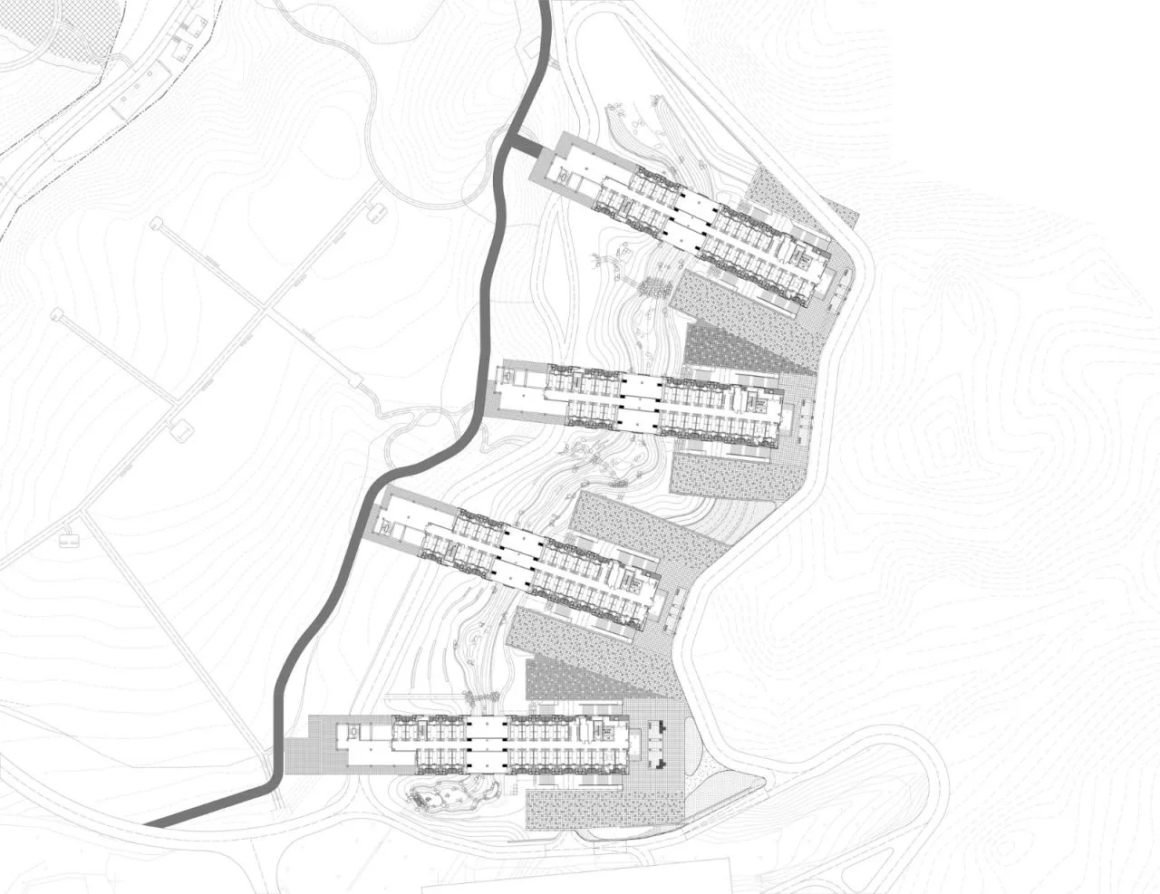BIM Architecture | Jingdezhen Vocational University Valley Student Apartment/Tsinghua University Architectural Design and Research Institute