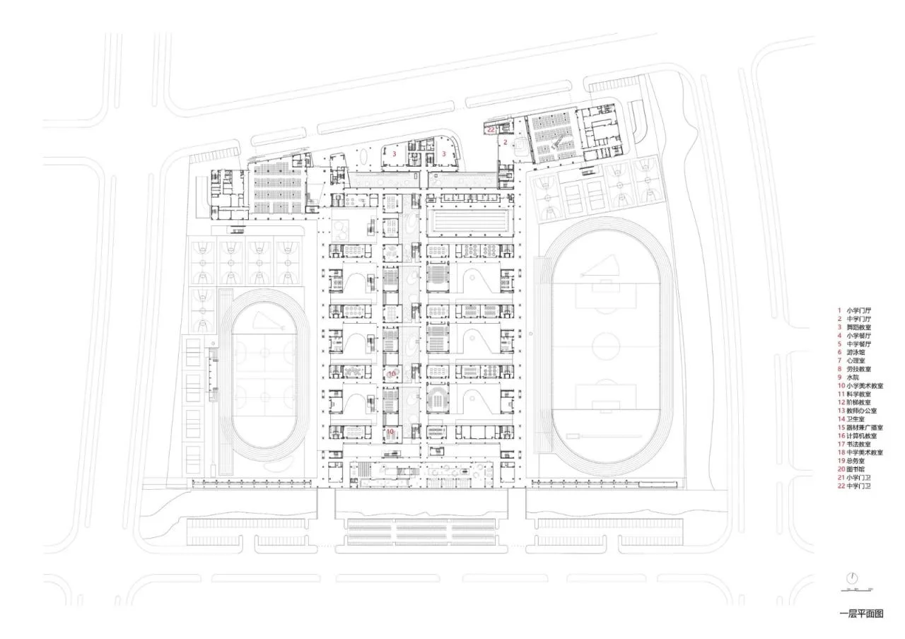 BIM Architecture | Suzhou University Gaoyou Experimental School/Jiucheng Urban Architecture