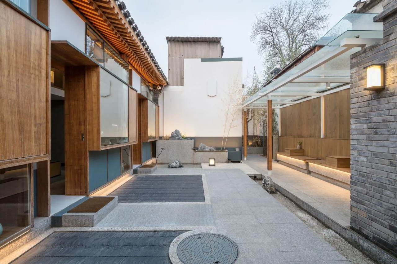 BIM Architecture | Liuhai Hutong: Heyuan Homestay/Wang Weiren Architectural Design and Research Office