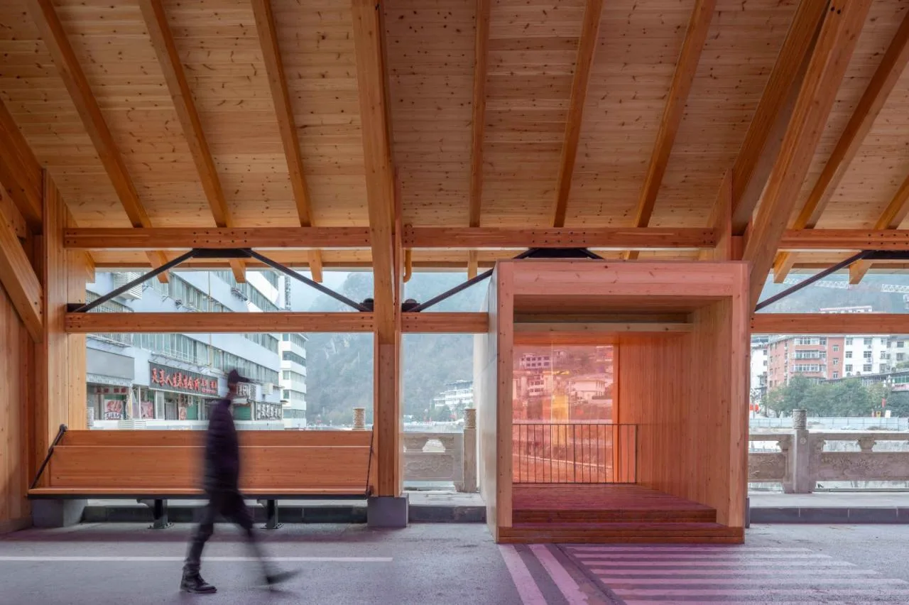 BIM Architecture | Renewal Design of Xinxinzi Bridge and Surrounding Commercial Street in Kang County/He Wei Studio of Sanwen Architecture