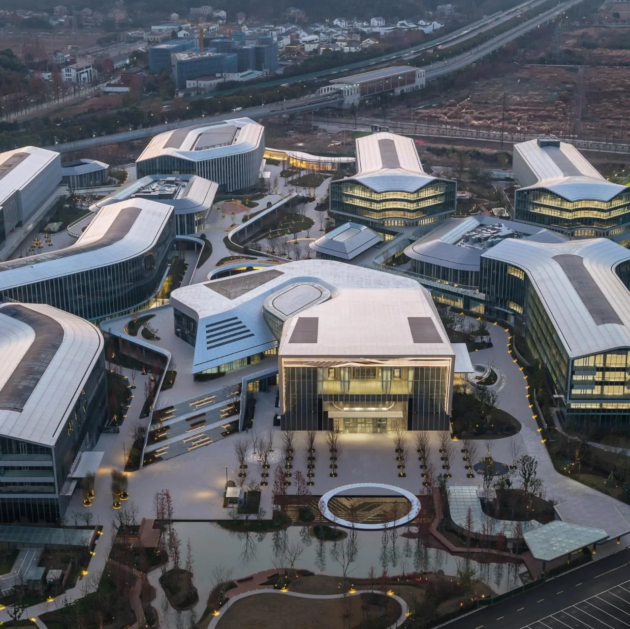 BIM Architecture | Alibaba Damo Institute Nanhu Park/Aedas