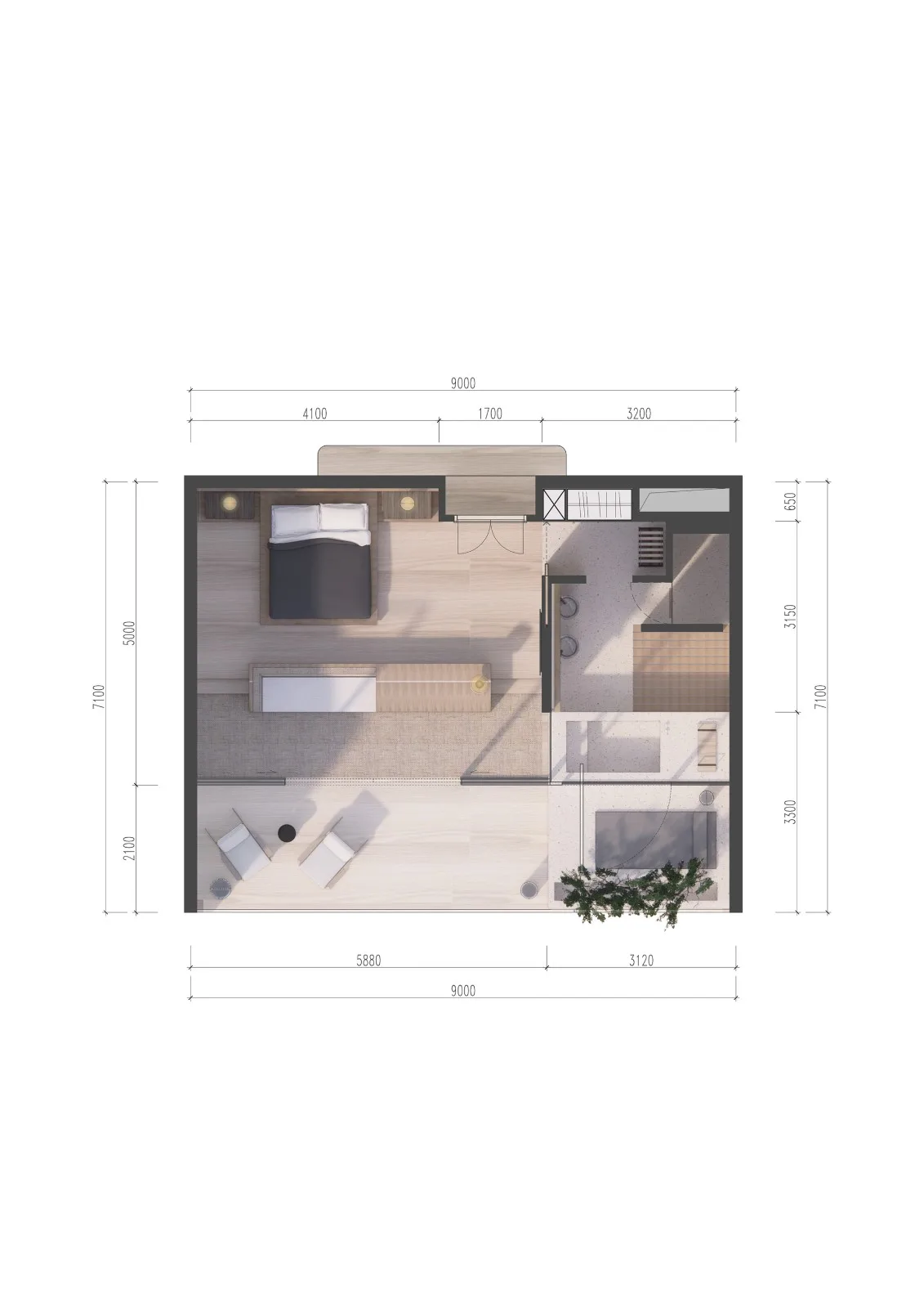 BIM Architecture | An Ruoyunsha/BUZZ Zhuang Ziyu Studio