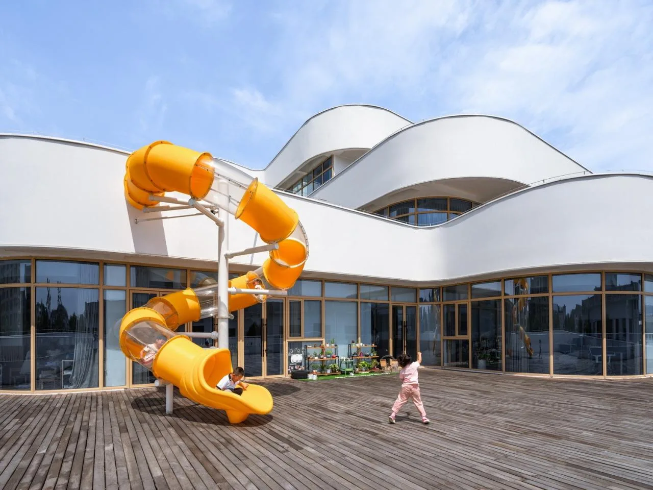 BIM Architecture | Linhai Xiecheng Kindergarten/Ren Tian Architecture Studio