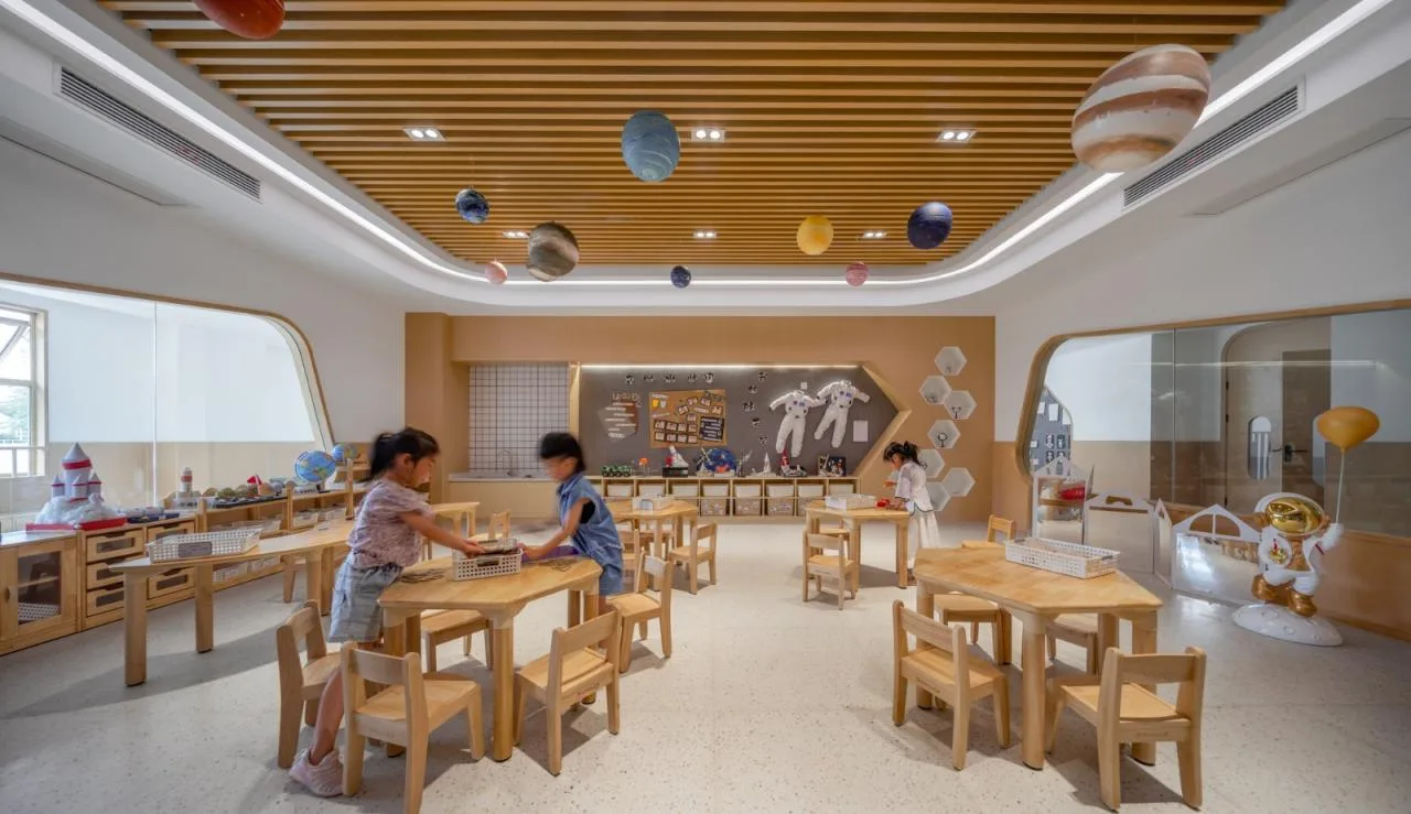 BIM Architecture | Linhai Xiecheng Kindergarten/Ren Tian Architecture Studio