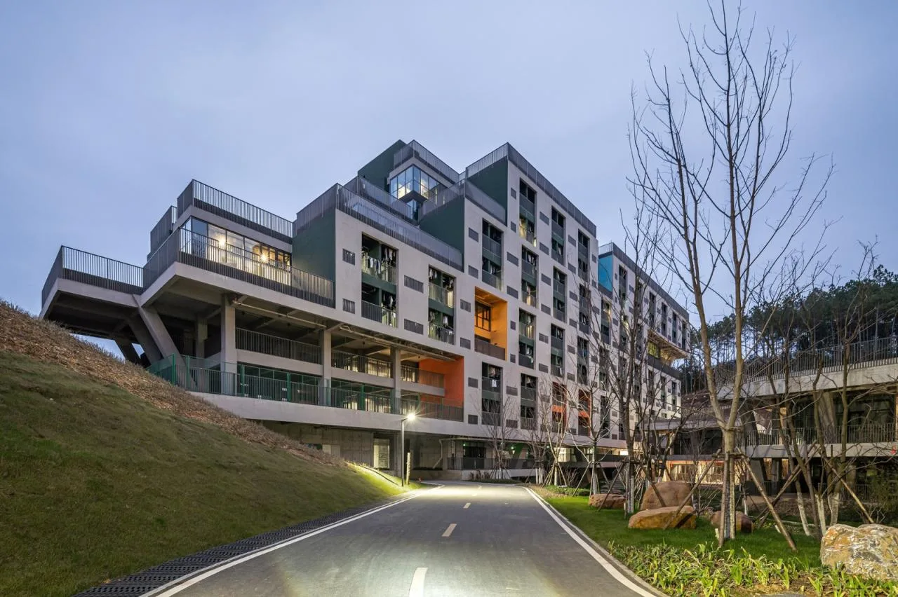 BIM Architecture | Jingdezhen Vocational University Valley Student Apartment/Tsinghua University Architectural Design and Research Institute