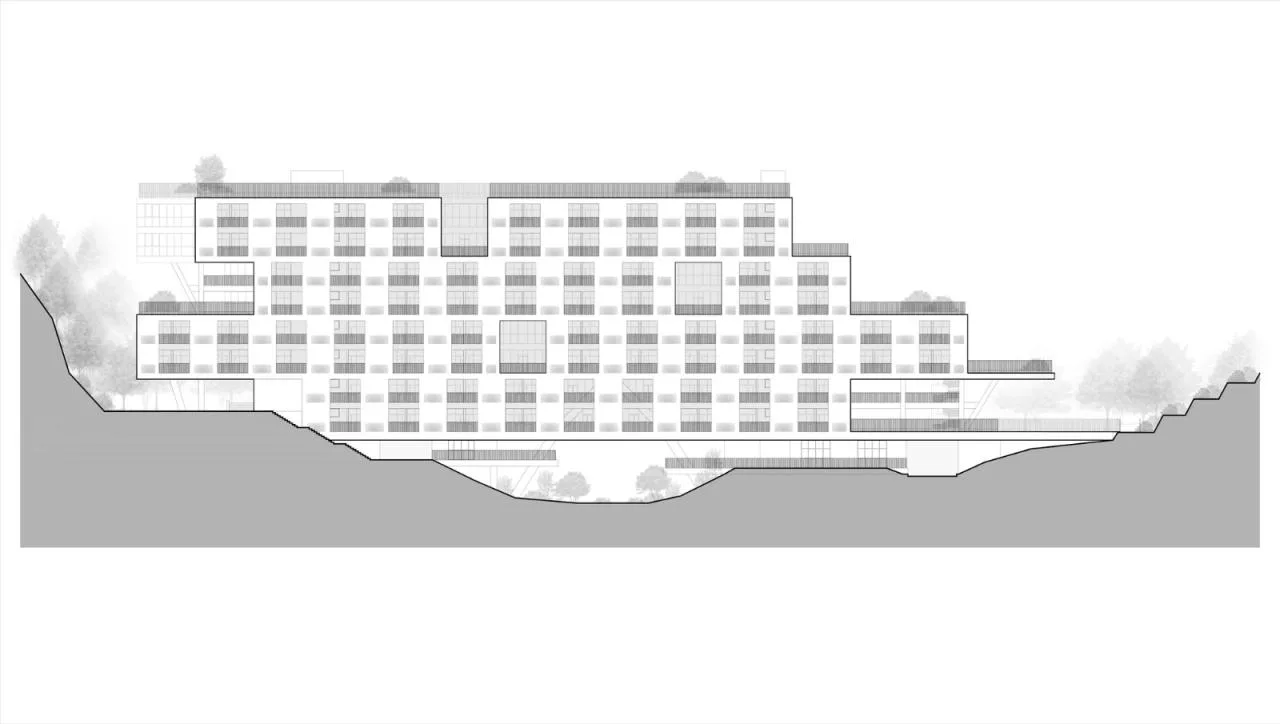 BIM Architecture | Jingdezhen Vocational University Valley Student Apartment/Tsinghua University Architectural Design and Research Institute