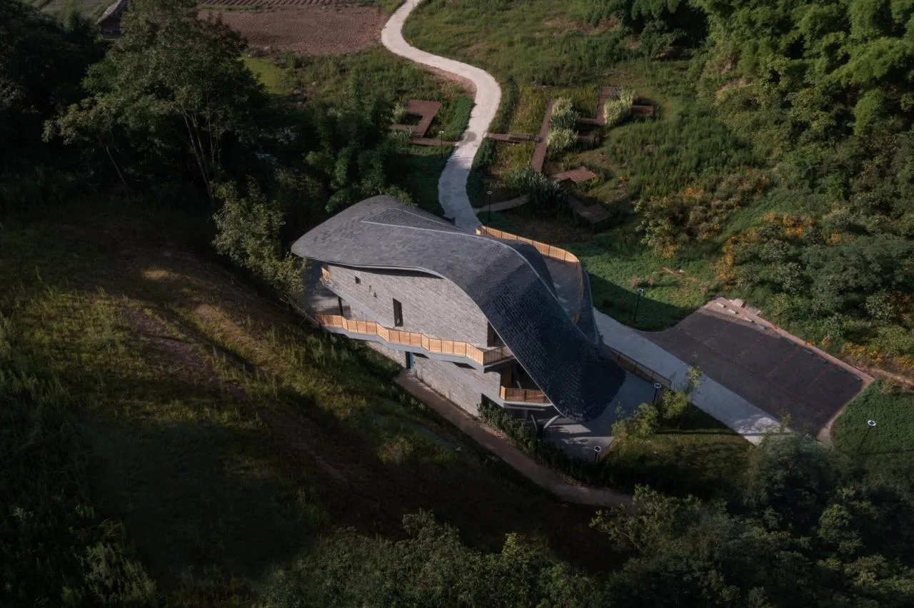 BIM Architecture | "Linpan Yunyan" Sichuan Dayi Rural Neighborhood Center/Chuangmeng International