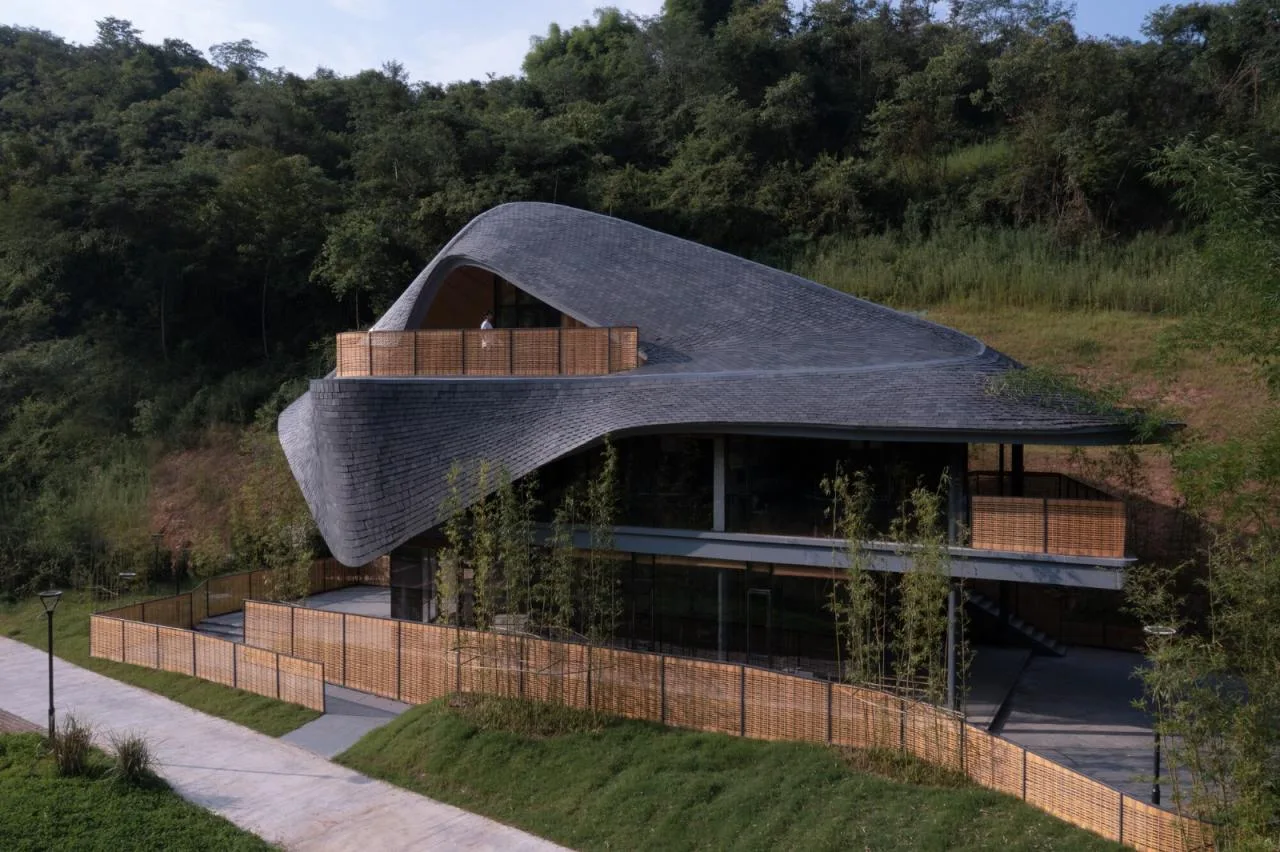BIM Architecture | "Linpan Yunyan" Sichuan Dayi Rural Neighborhood Center/Chuangmeng International