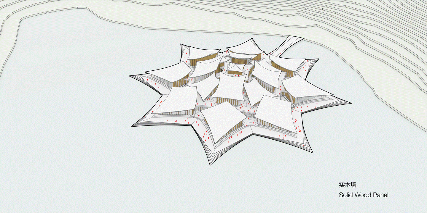 BIM Architecture | Tianfu Water Conference Center/MARS Studio Planet Architecture Firm