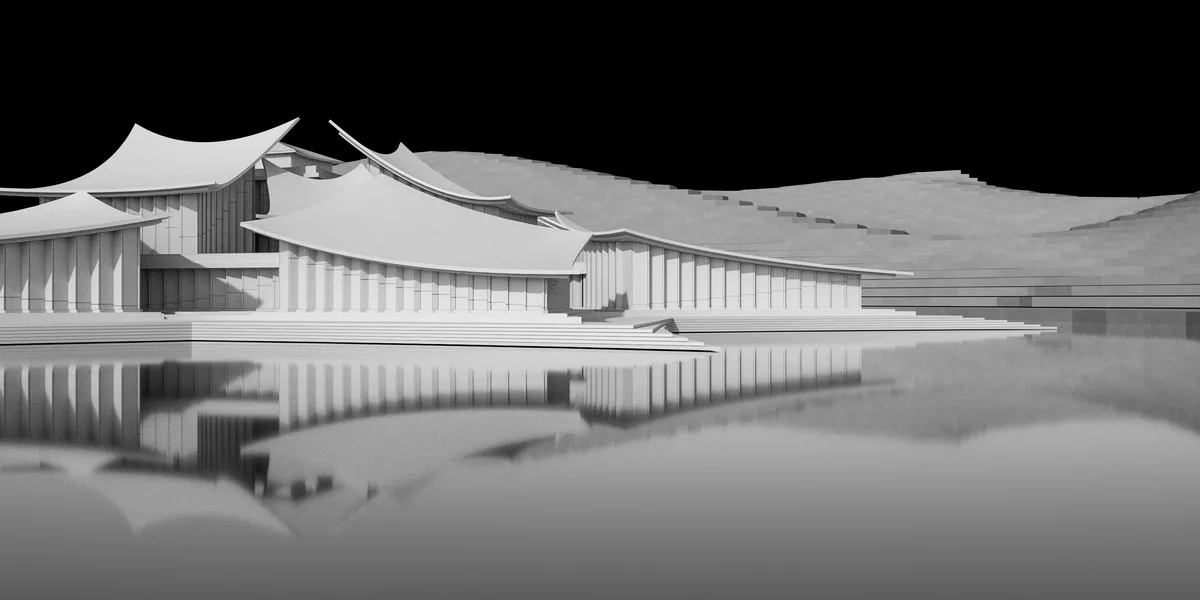 BIM Architecture | Tianfu Water Conference Center/MARS Studio Planet Architecture Firm