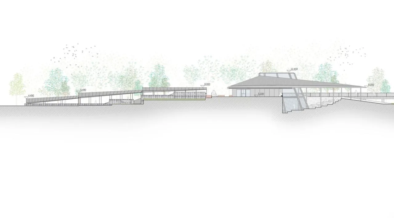 BIM Architecture | Hangzhou Binjiang Public Space · Jian Shi Yi and Ting Yun Yi/Tongji Original Design Studio
