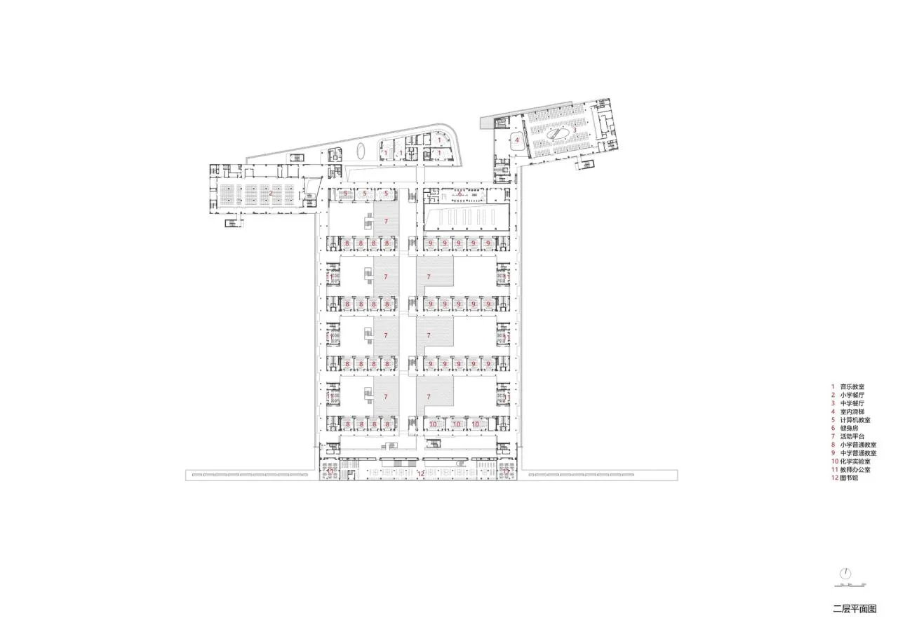 BIM Architecture | Suzhou University Gaoyou Experimental School/Jiucheng Urban Architecture