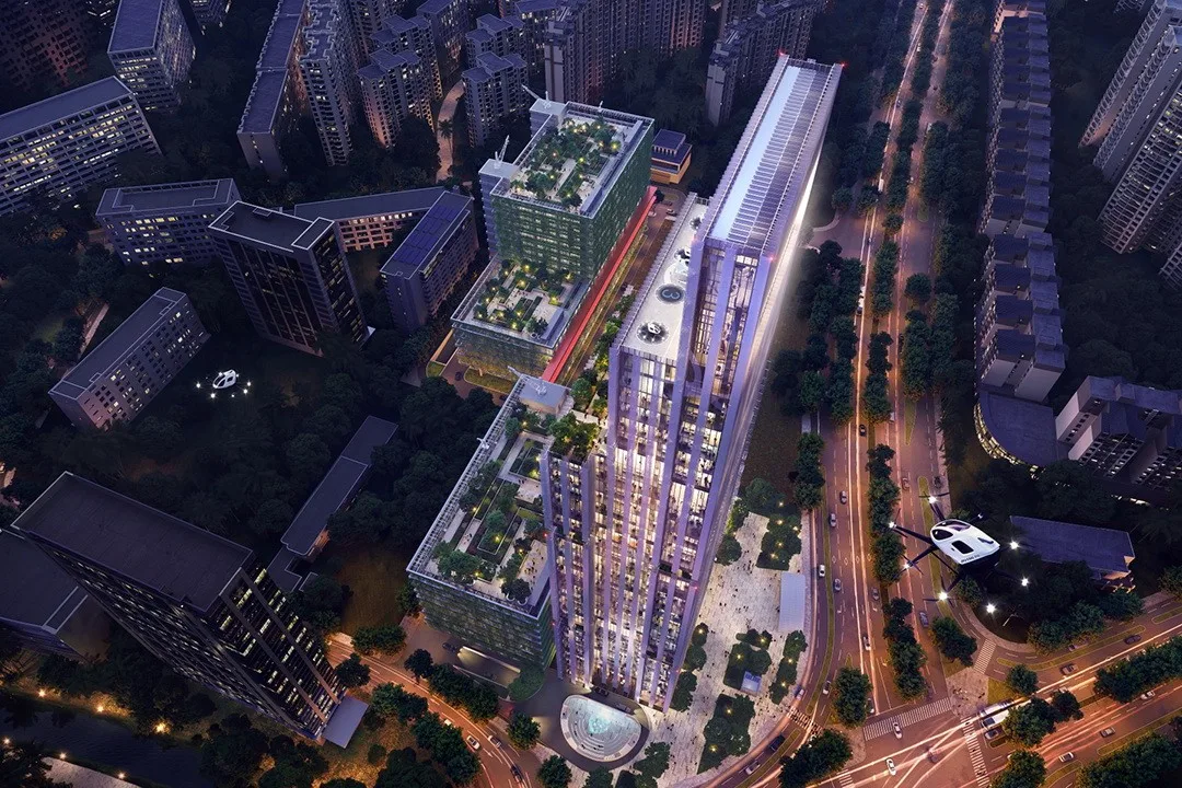 BIM Architecture | Bid Candidate Proposal: Shenzhen Bao'an Passenger Transport Center 'Industrial Upstairs' Project/SOPA Zuocheng Architecture
