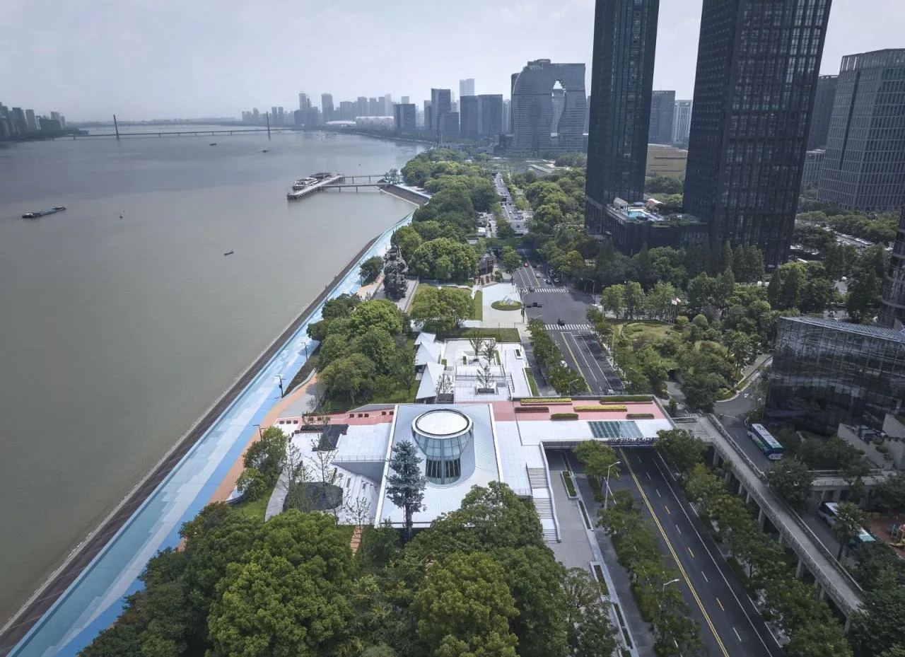 BIM Architecture | Hangzhou Binjiang Public Space · Jian Shi Yi and Ting Yun Yi/Tongji Original Design Studio
