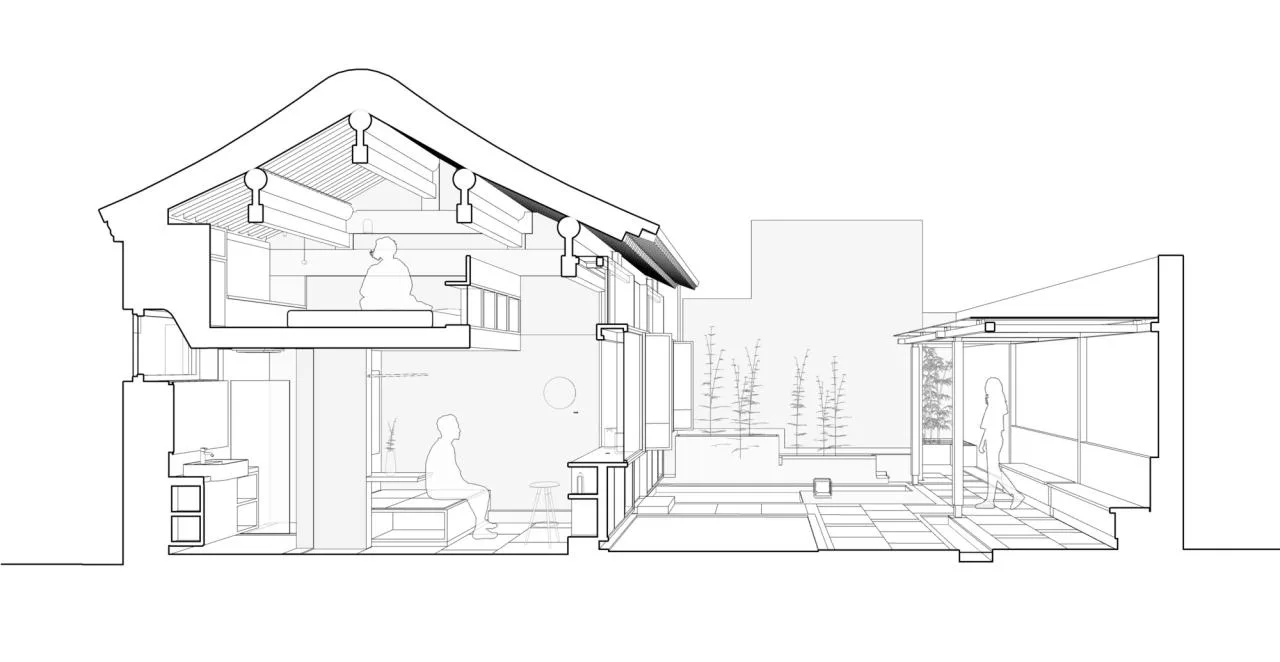 BIM Architecture | Liuhai Hutong: Heyuan Homestay/Wang Weiren Architectural Design and Research Office
