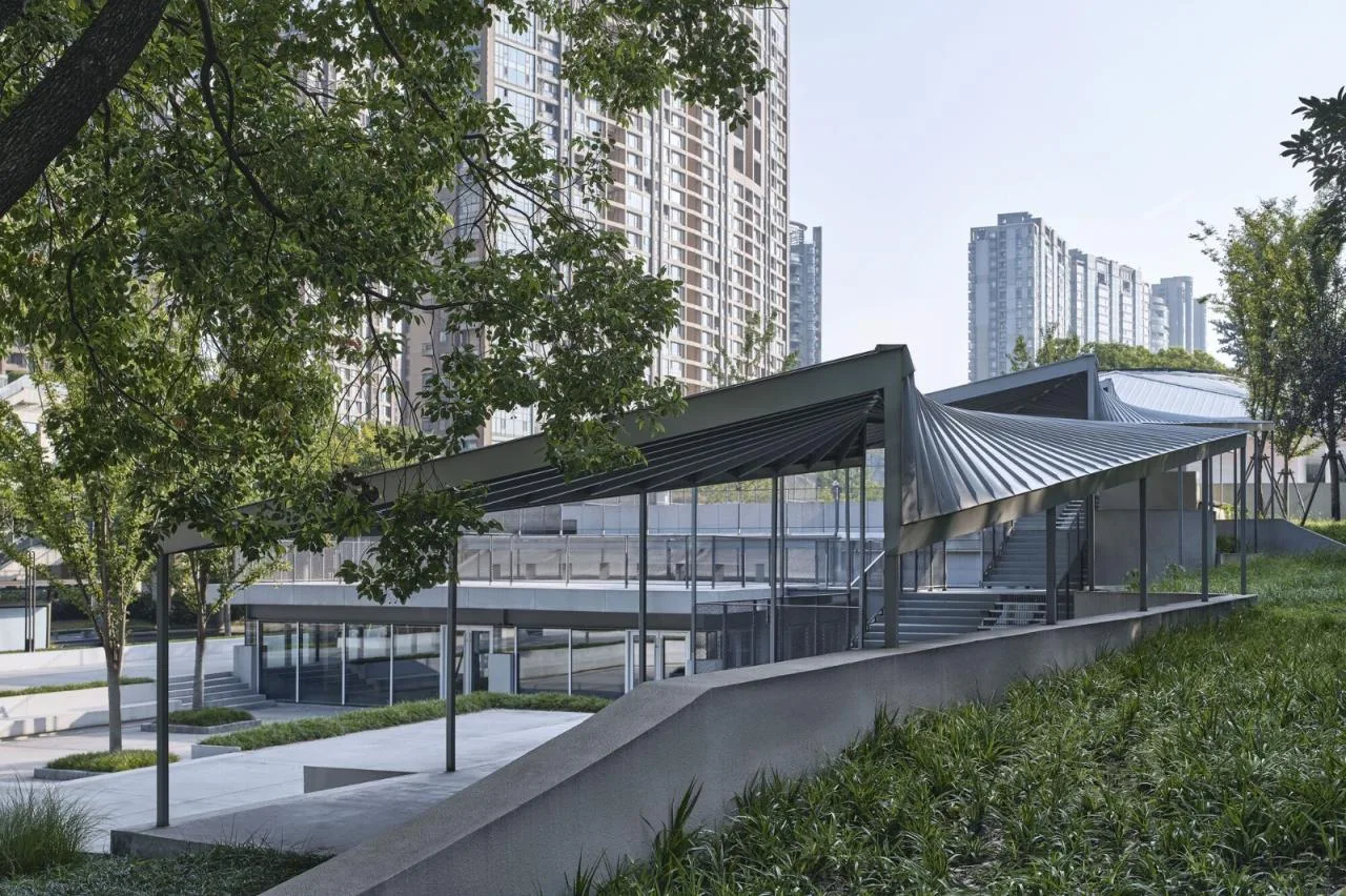 BIM Architecture | Hangzhou Binjiang Public Space · Jian Shi Yi and Ting Yun Yi/Tongji Original Design Studio
