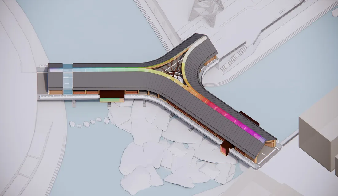 BIM Architecture | Renewal Design of Xinxinzi Bridge and Surrounding Commercial Street in Kang County/He Wei Studio of Sanwen Architecture