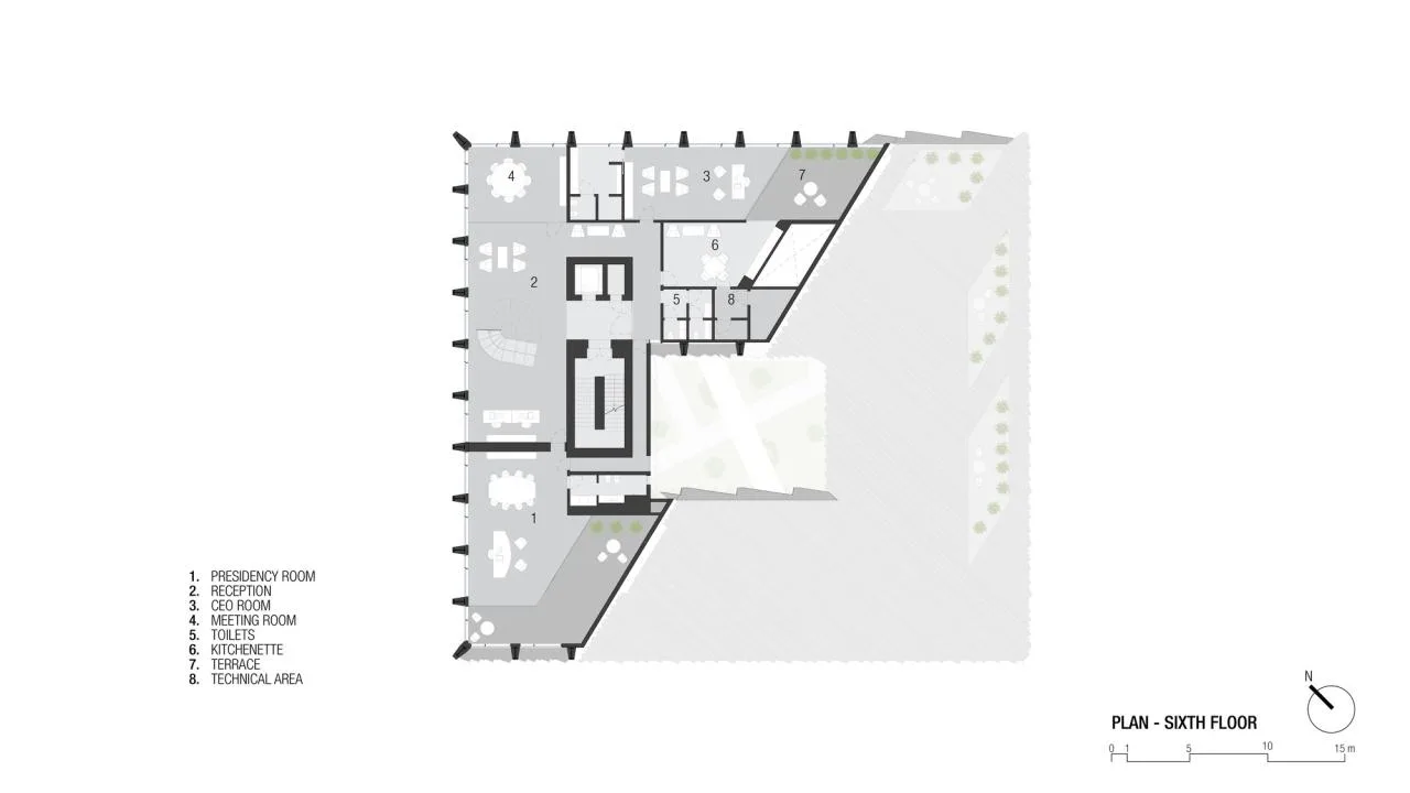 BIM Architecture | Second Exterior Wall, Bonfiglioli Headquarters/Peter Pichler Architecture