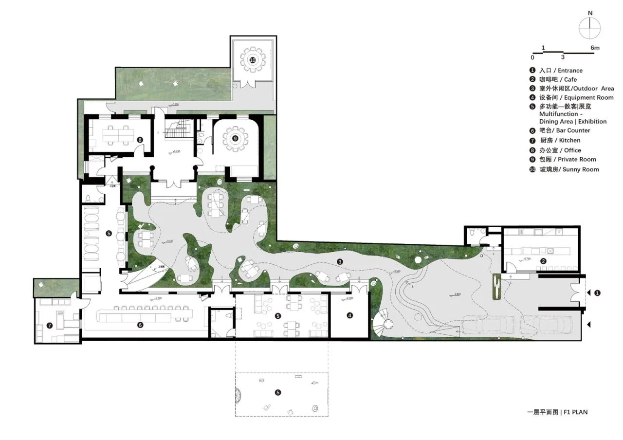 BIM Architecture | Courtyard 35- 'There is a Different Sky'/Wei/WAY Studio