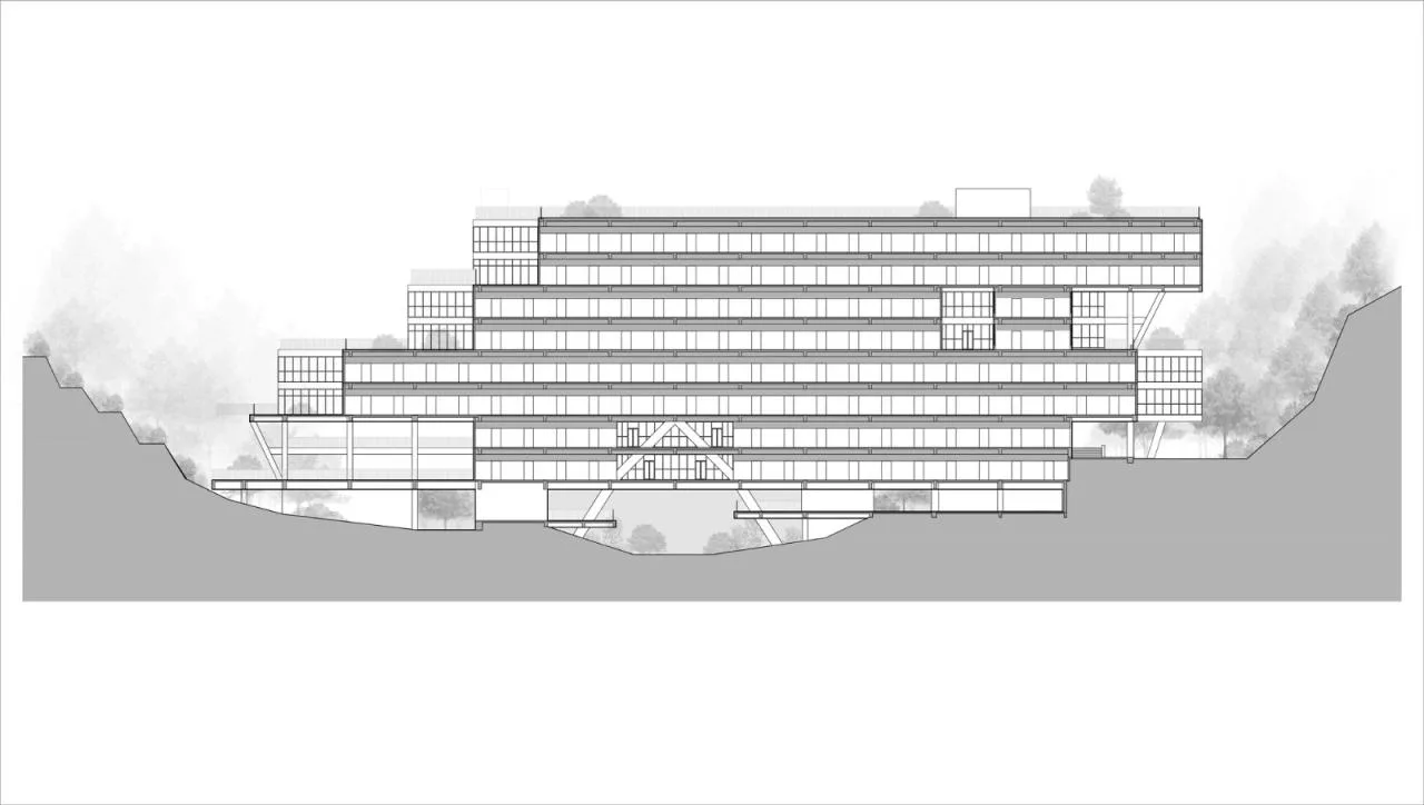 BIM Architecture | Jingdezhen Vocational University Valley Student Apartment/Tsinghua University Architectural Design and Research Institute