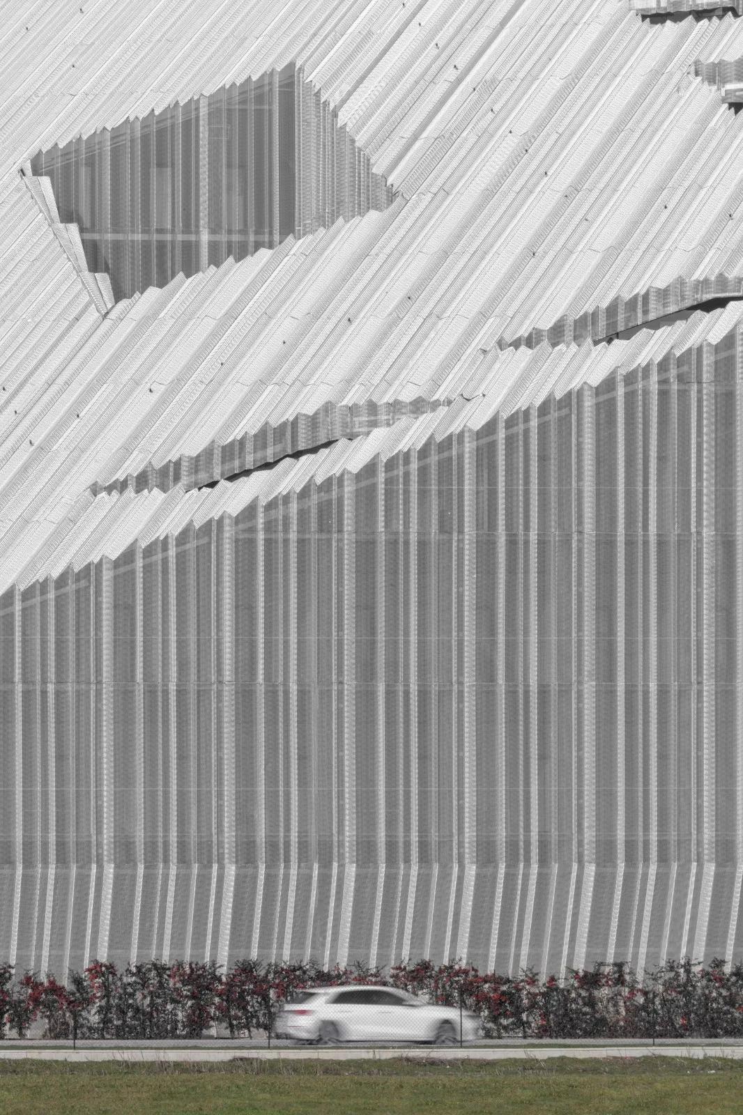 BIM Architecture | Second Exterior Wall, Bonfiglioli Headquarters/Peter Pichler Architecture