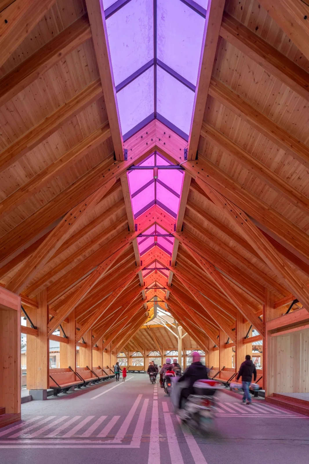BIM Architecture | Renewal Design of Xinxinzi Bridge and Surrounding Commercial Street in Kang County/He Wei Studio of Sanwen Architecture