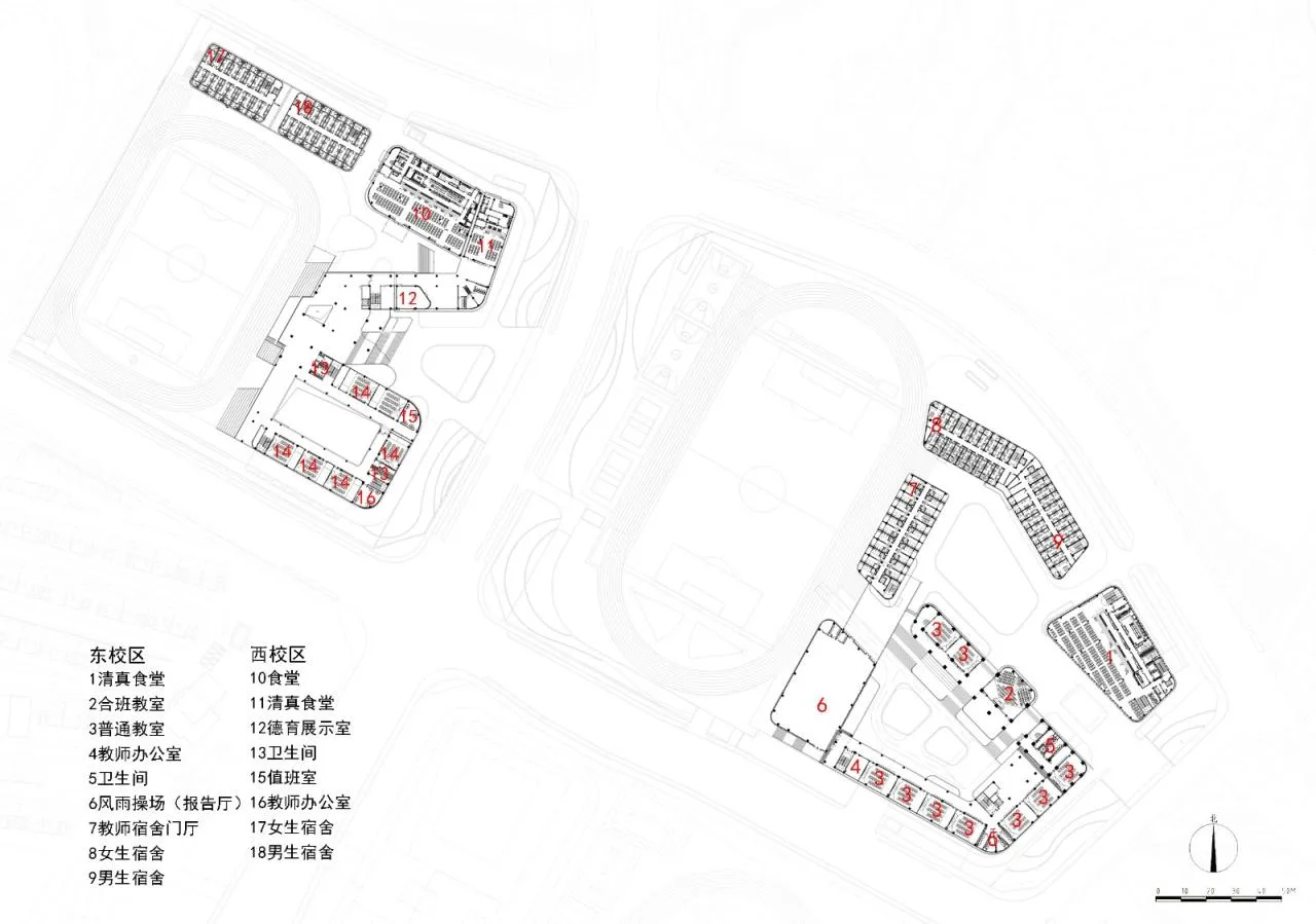 BIM Architecture | Gazing at Clouds by the Mountain: Design Record of Hongyu Middle School in Yuxi, Yunnan Province/Introduction to the Integration of Production and Education Research Center