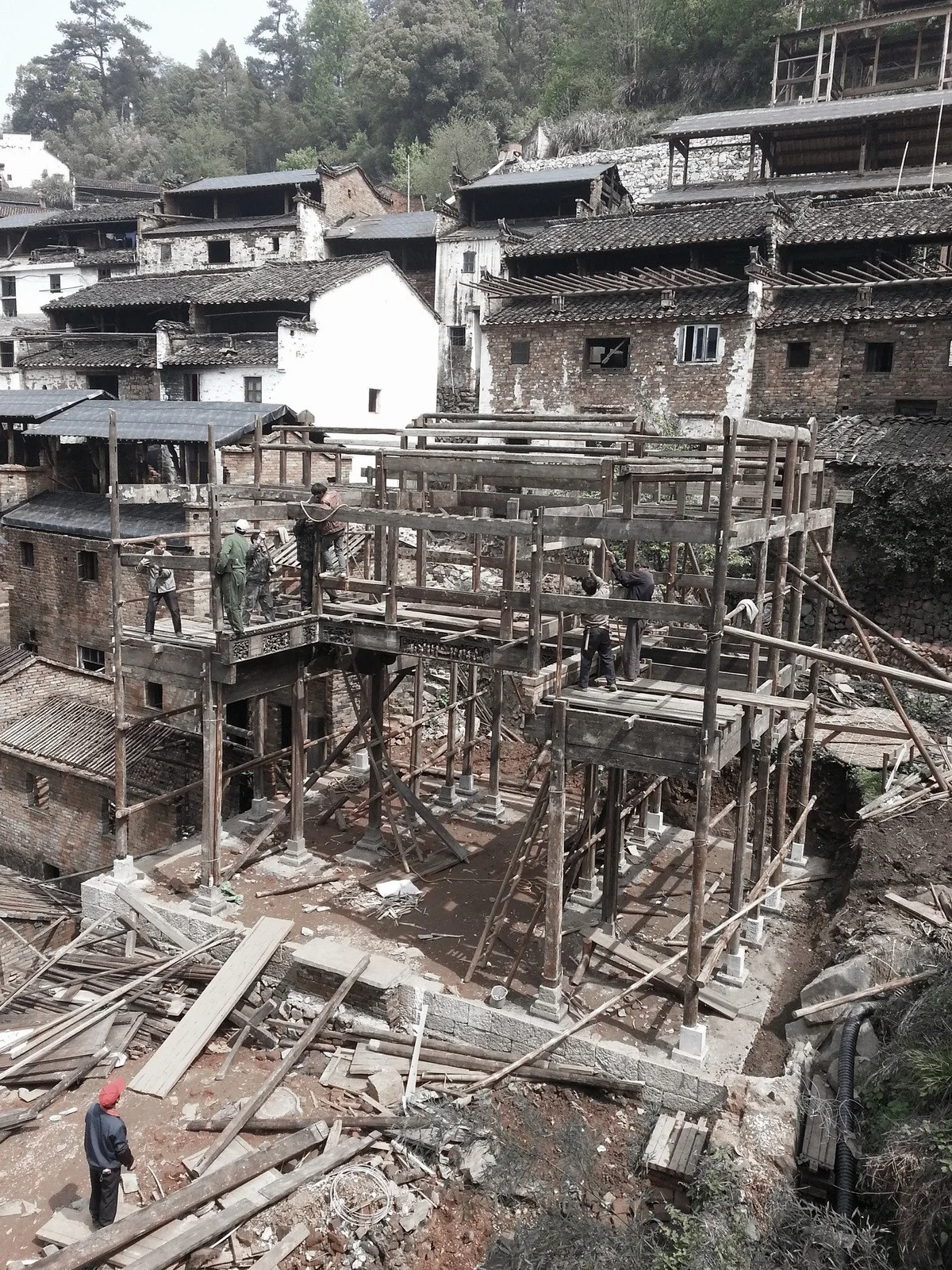 BIM Architecture | Village Culture: brick by brick, rediscovering nostalgia, Wuyuan Huangling Construction Record/Wuyuan County Village Culture Media Co., Ltd