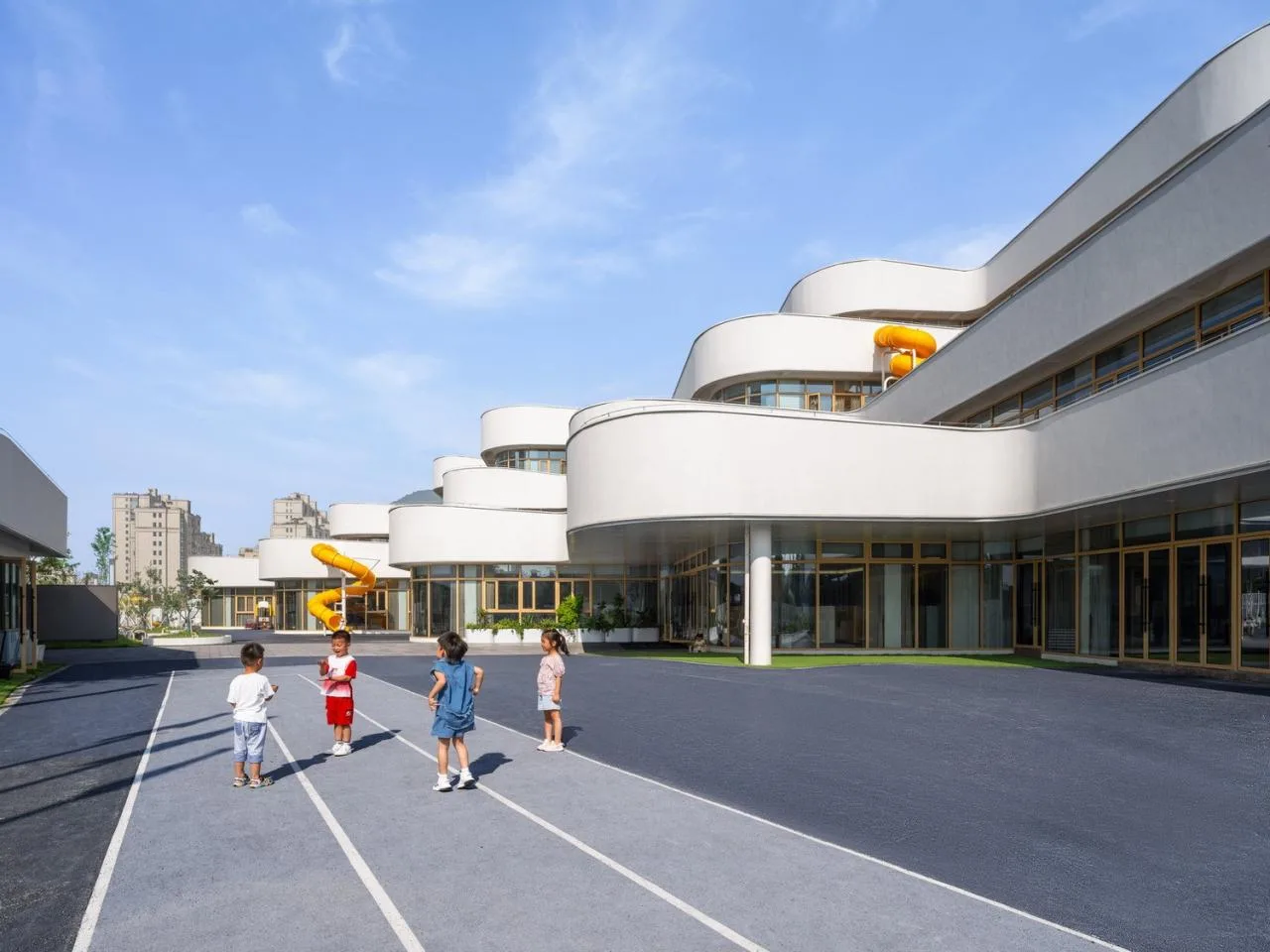 BIM Architecture | Linhai Xiecheng Kindergarten/Ren Tian Architecture Studio