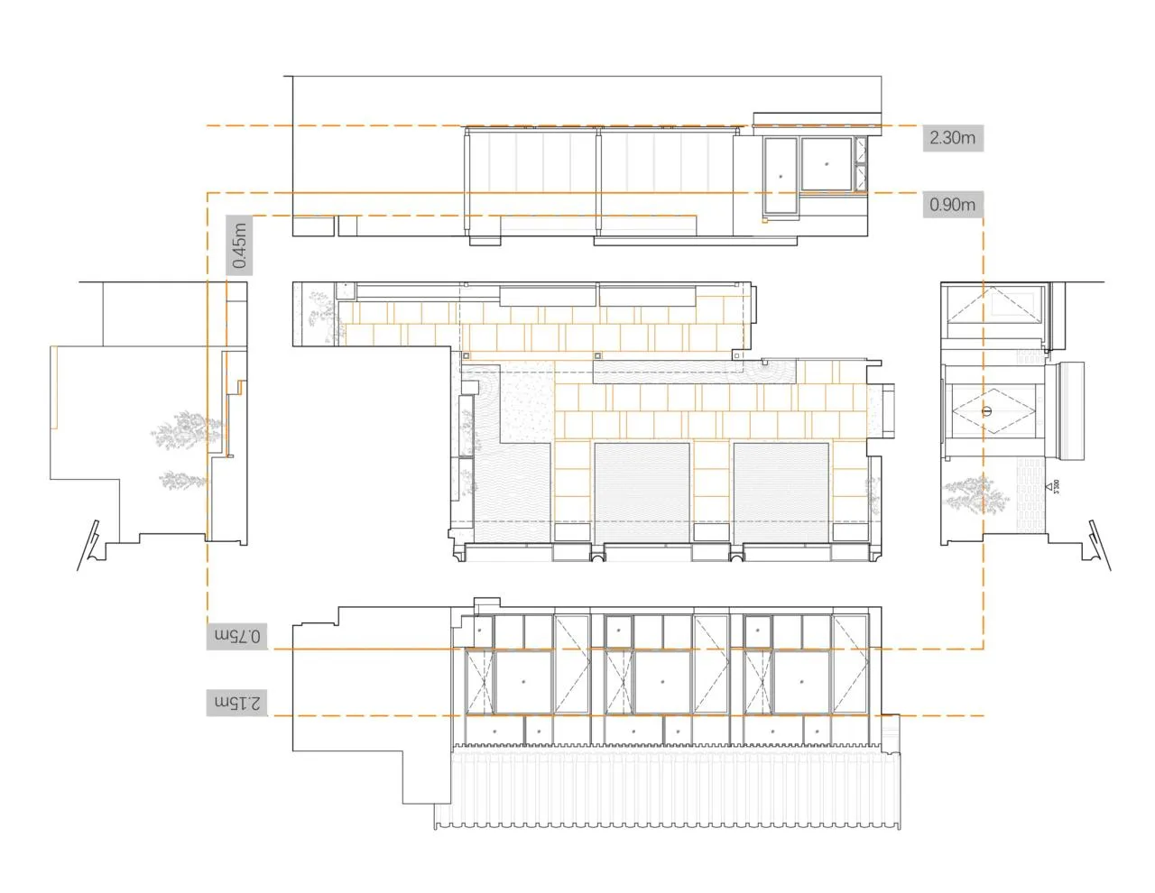 BIM Architecture | Liuhai Hutong: Heyuan Homestay/Wang Weiren Architectural Design and Research Office