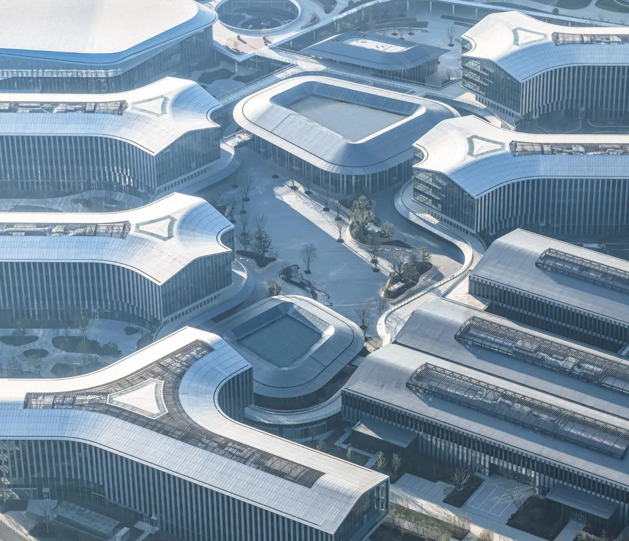 BIM Architecture | Alibaba Damo Institute Nanhu Park/Aedas
