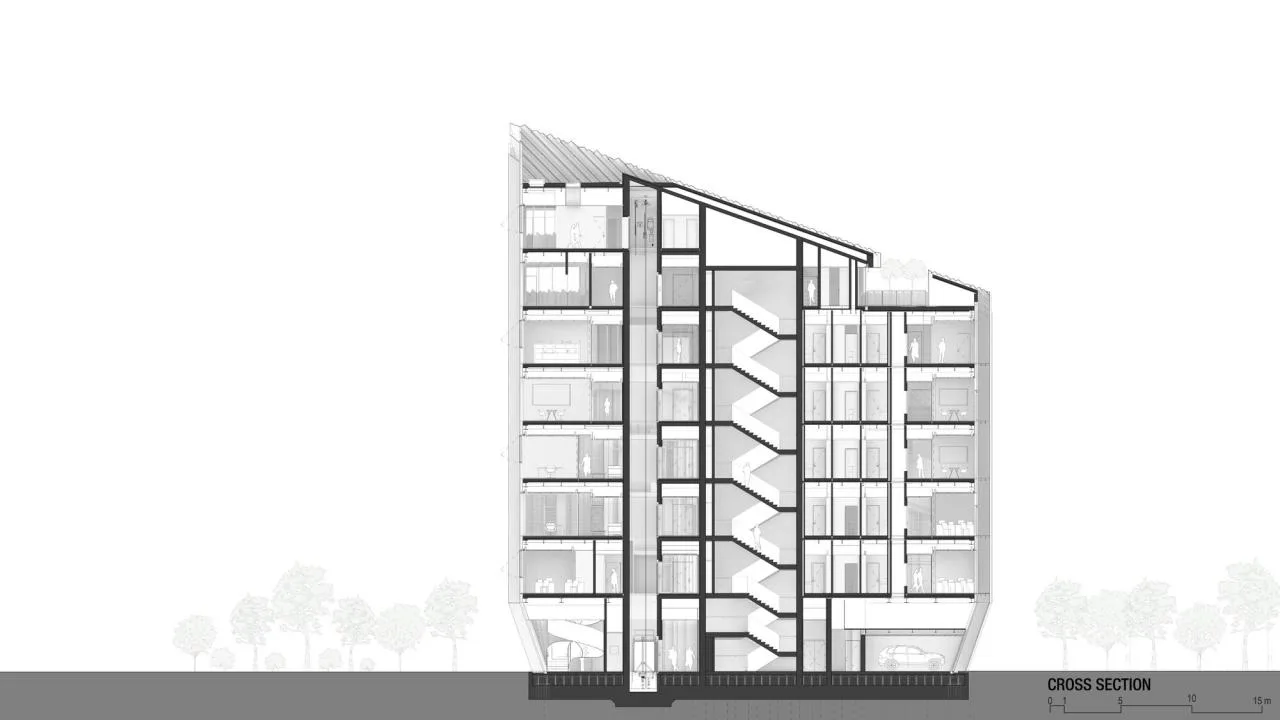 BIM Architecture | Second Exterior Wall, Bonfiglioli Headquarters/Peter Pichler Architecture