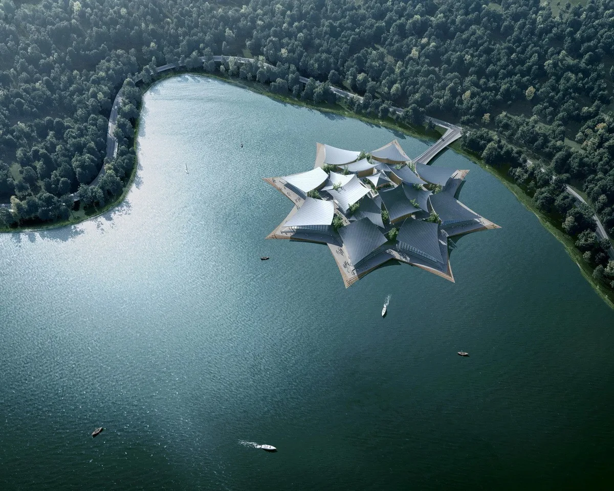 BIM Architecture | Tianfu Water Conference Center/MARS Studio Planet Architecture Firm
