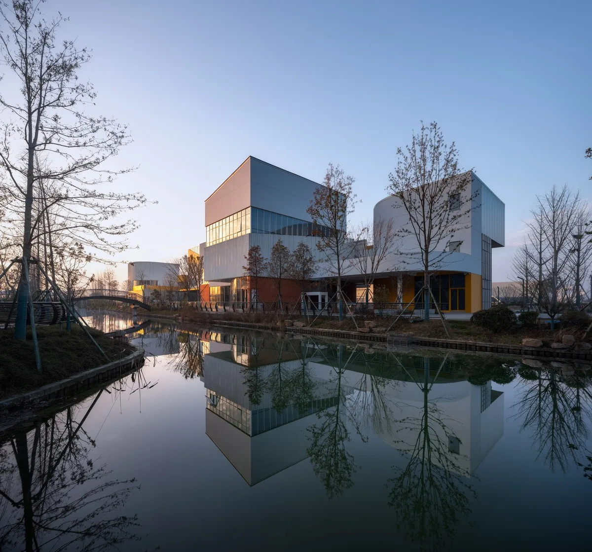 BIM Architecture | Haining Chang'an International Flower Industry Park/Forest Architecture+Park Architecture
